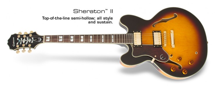 epiphone sheraton bridge