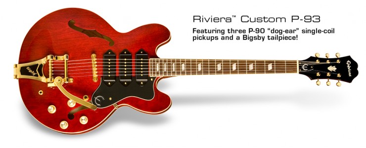 epiphone p93 riviera custom