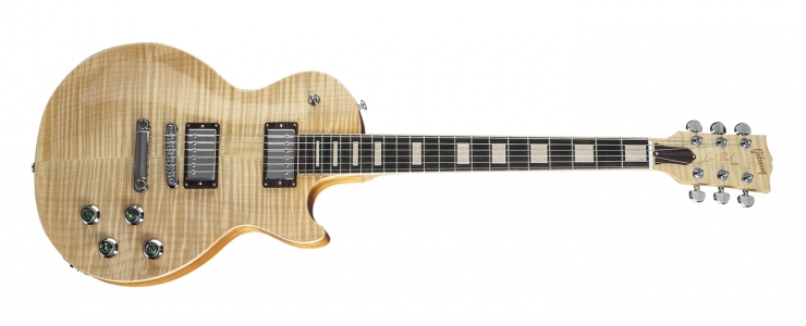 les paul natural finish