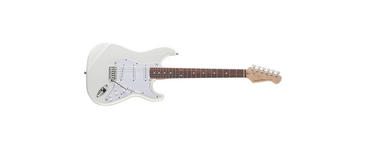 harley benton stratocaster white