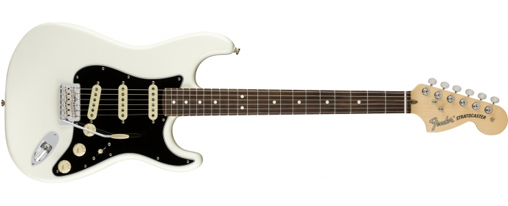 fender american performer stratocaster arctic white