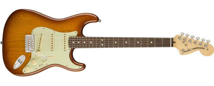 fender stratocaster american performer honey burst