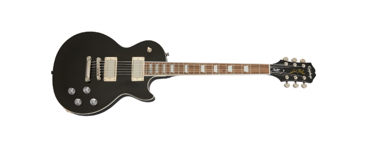 epiphone les paul muse jet black metallic