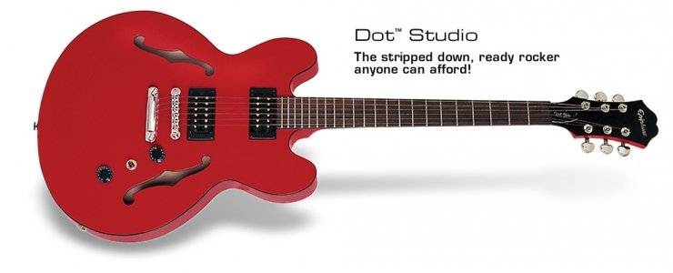 Epiphone dot deluxe deals flametop