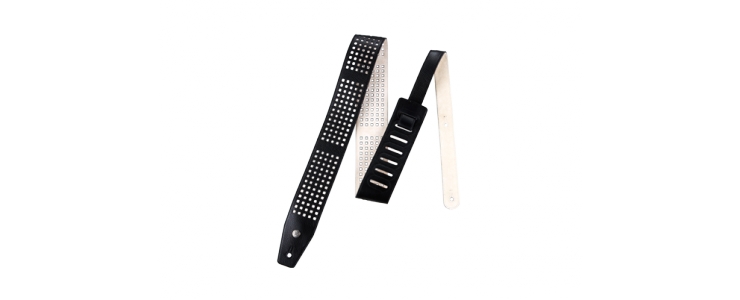 BMF07BK  2.5" Square Perforations Strap