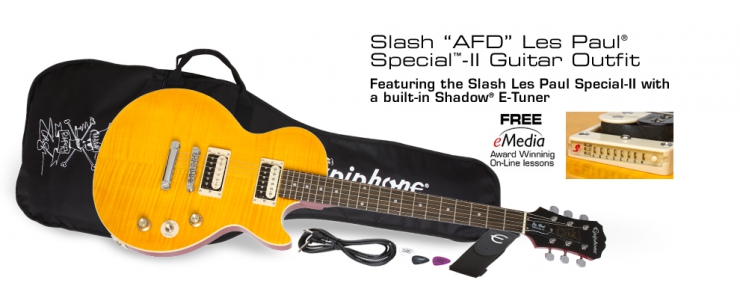 Slash "AFD" Les Paul Special-II Outfit Pack