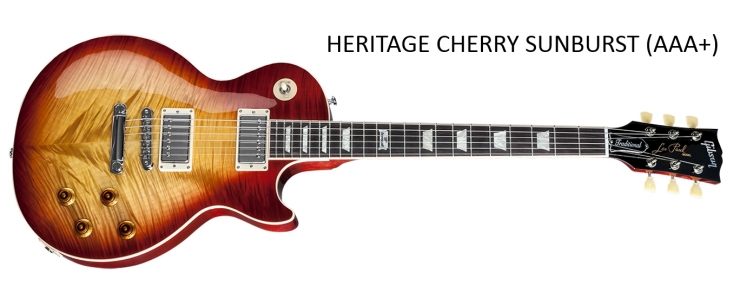 LES PAUL TRADITIONAL 120 FLAME TOP AAA+