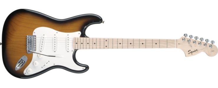 Squier Affinity Series™ Stratocaster®, Maple Fingerboard, 2-Color Sunburst 