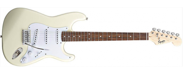 Bullet® Strat® with Tremolo SSS, Rosewood Fingerboard, Arctic White