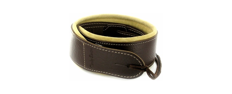 Guitar Strap Padded Brown