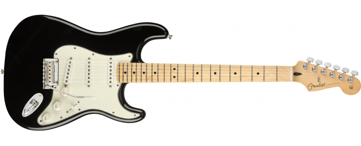 PLAYER STRATOCASTER MN BLK