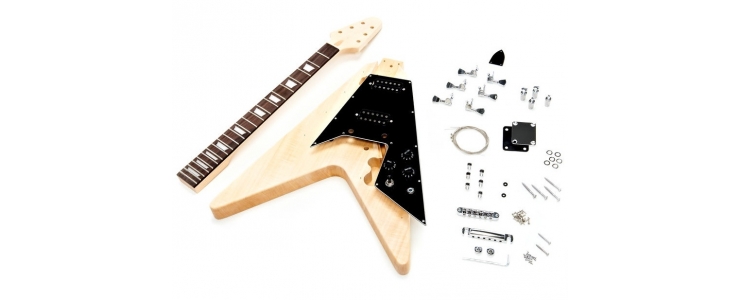 Electric Guitar Kit V-Style